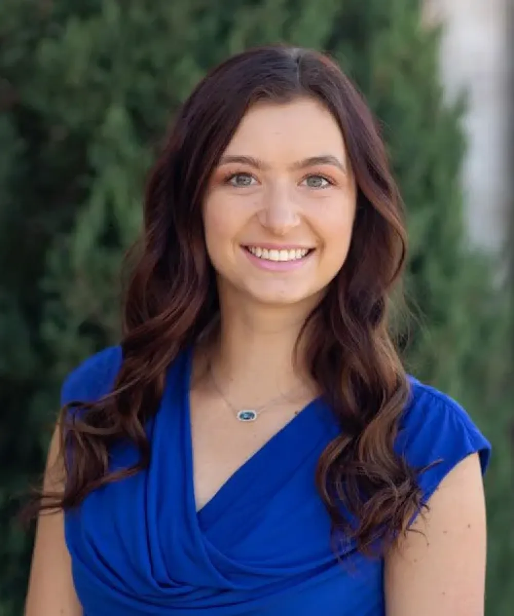 Megan Johnson, a wealth advisor in Denton, Texas, specializing in financial planning and investment strategies to help clients achieve their financial goals.
